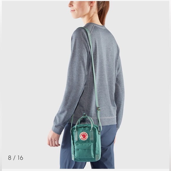 Kanken Sling Shoulder Bag -
Fiallraven Deep Turquoise gently used - Picture 13 of 15